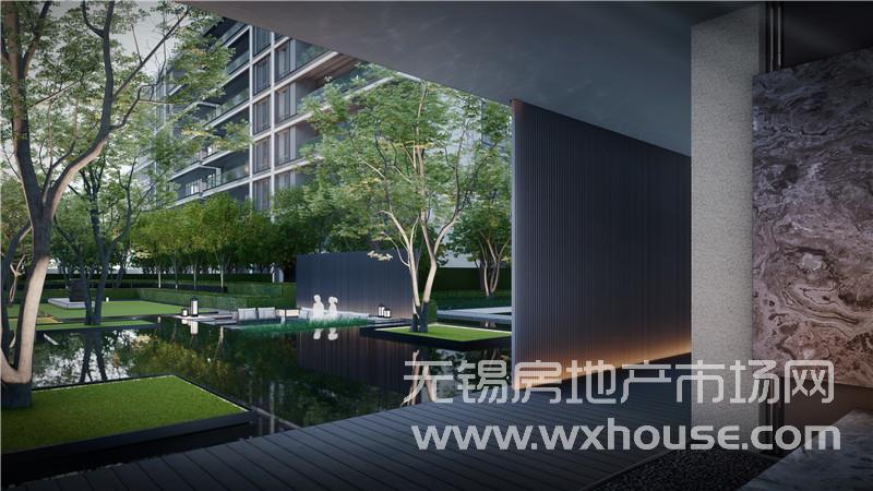 靜水庭院景觀效果圖