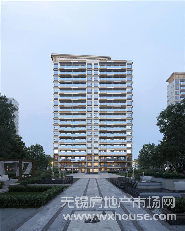 小高層正面效果圖