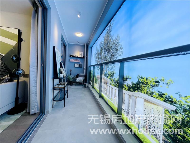 112㎡戶型樣板間陽臺