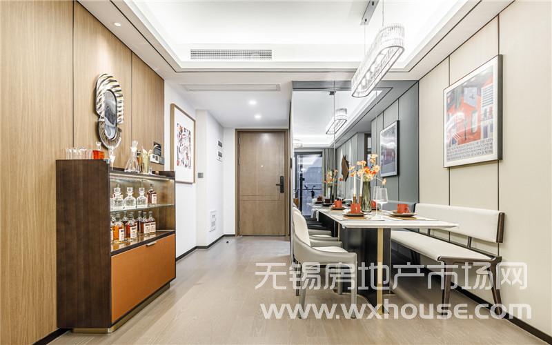 99㎡戶型樣板間餐廳