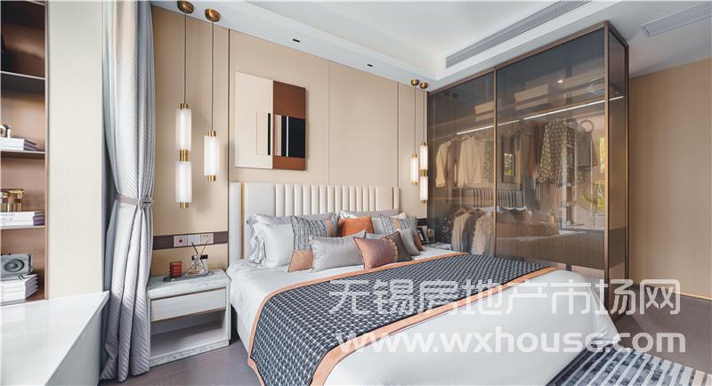 176㎡戶型樣板間主臥