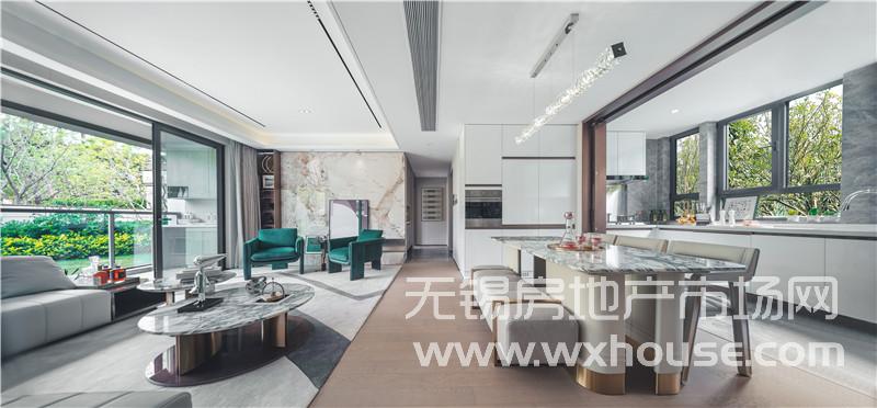 149㎡戶型樣板間餐客廳