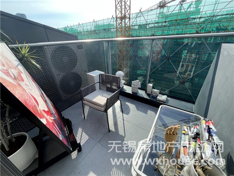 156㎡上疊戶型樣板間北露臺