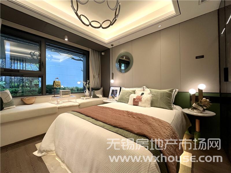 89㎡戶型樣板間主臥