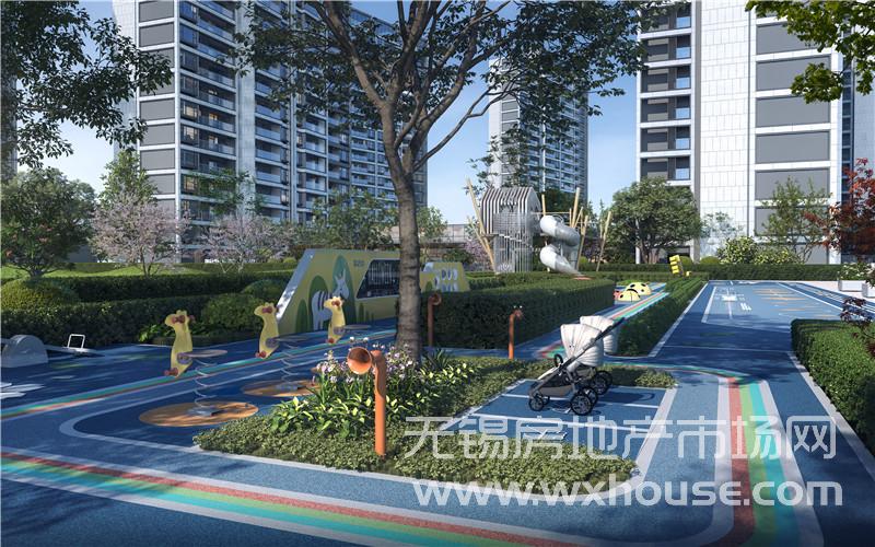 全齡活動景觀透視效果圖