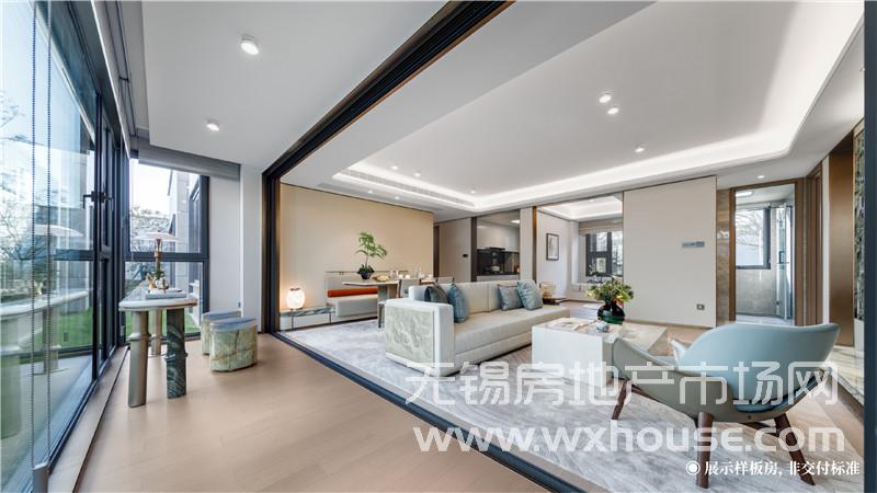 洋房129㎡樣板間效果圖