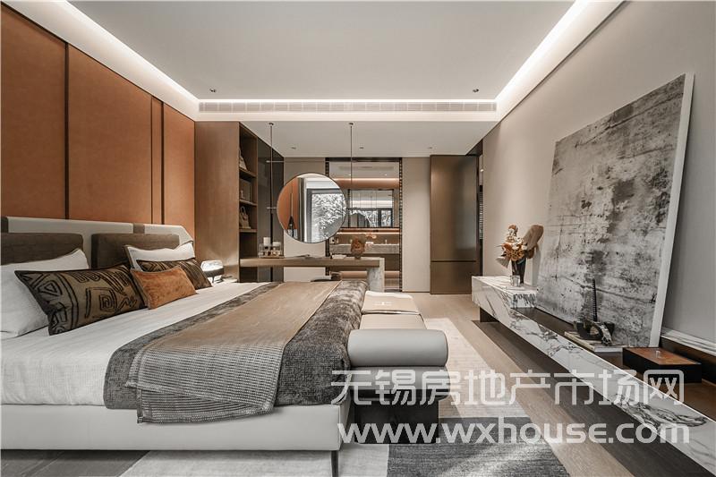 188㎡戶型樣板間主臥套房