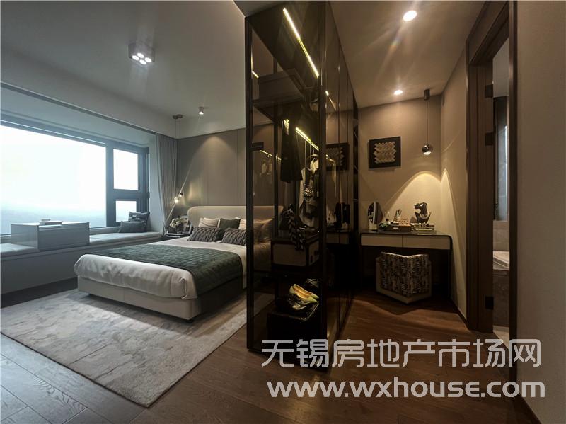 160㎡洋房戶型樣板間主臥