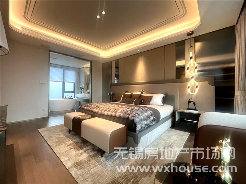 180㎡上疊戶型樣板間主臥