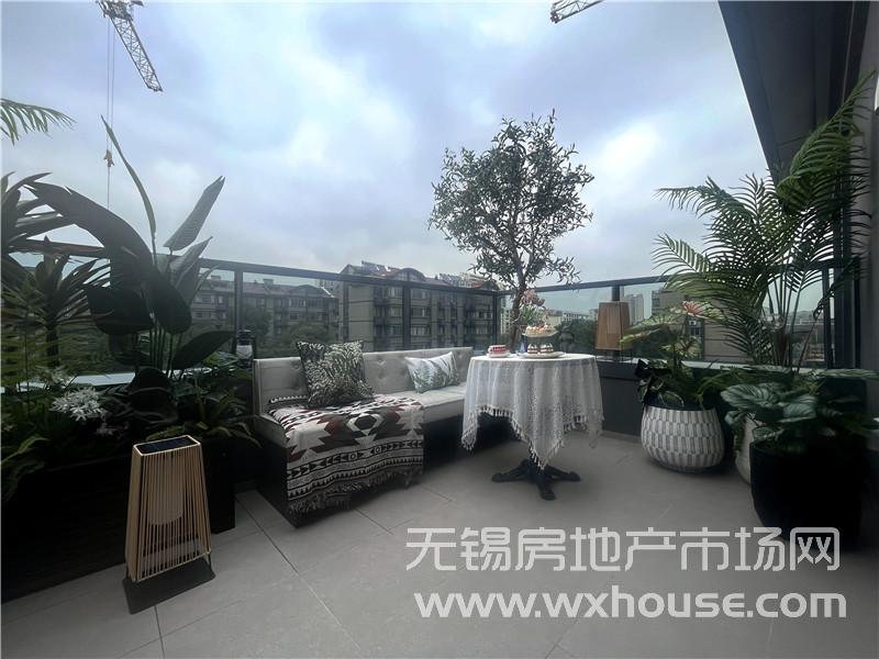 180㎡上疊戶型樣板間露臺