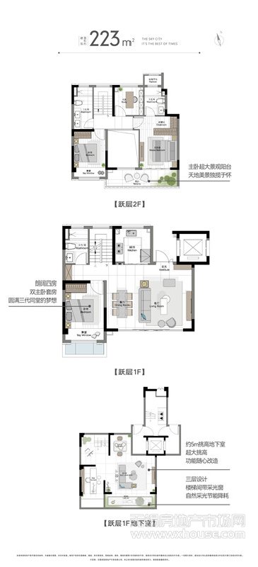 223㎡戶型