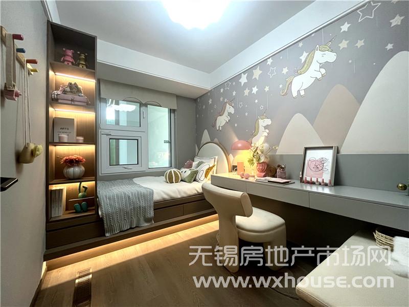 高層89㎡戶型樣板間南次臥