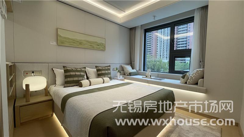 89㎡戶型樣板間主臥