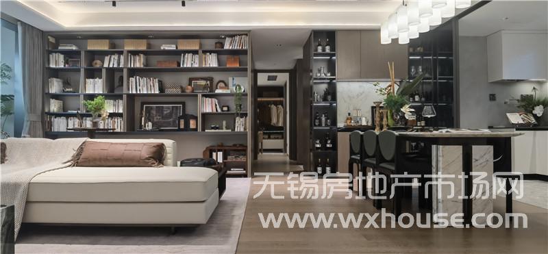 128㎡戶型樣板間餐客廳