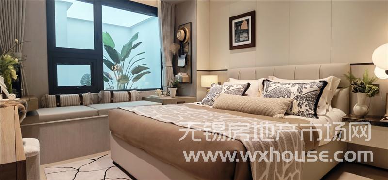 89㎡戶型樣板間主臥